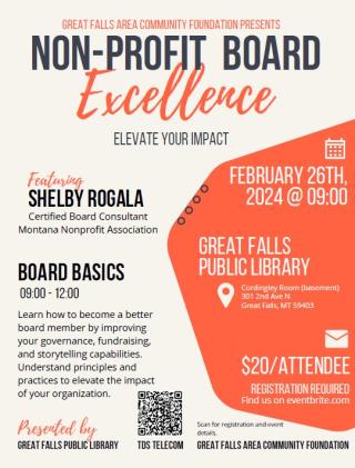 Non-profit board Excellence poster