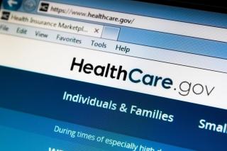 Healthcare.gov website screenshot