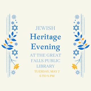 Jewish Heritage Evening event banner
