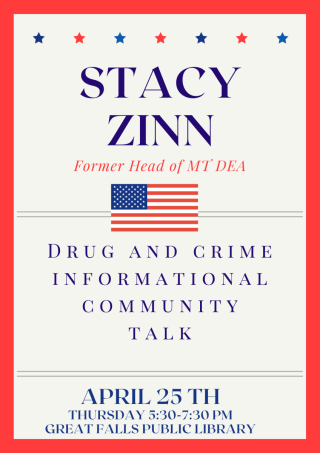 Stacy Zinn info talk poster
