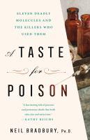 A Taste for Poison Book Cover