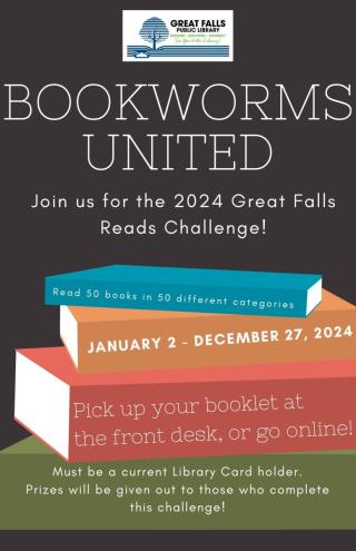 Bookworms United informational graphic