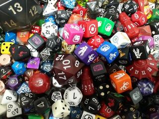 Dice for Dungeons and Dragons