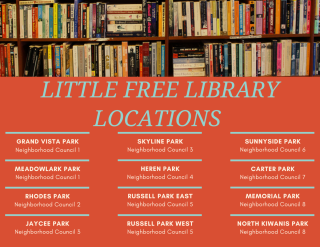 Little Free Libraries list